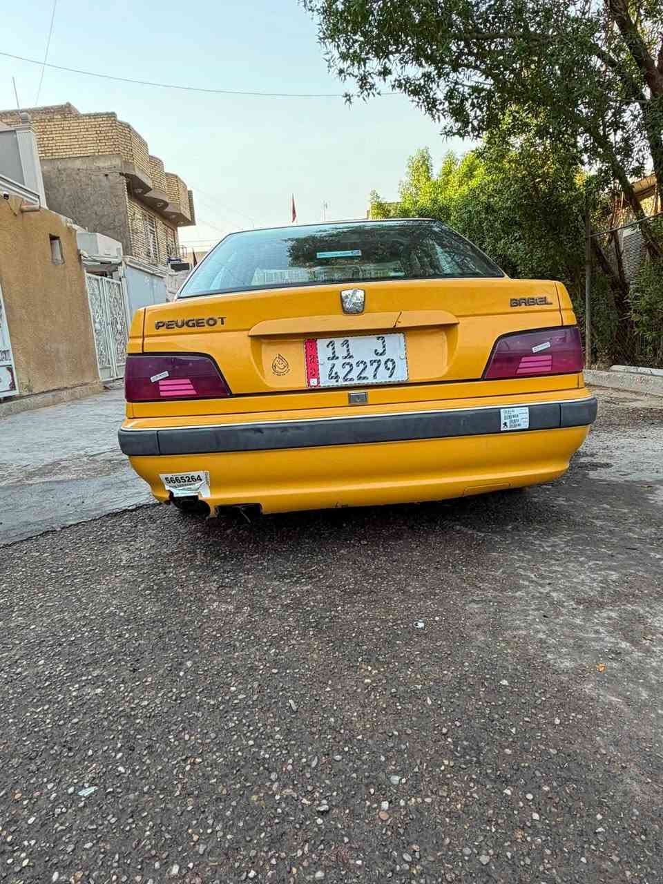 السلام عليكم سياره للبيع بيجو بارس سعر42 وبهه مجال *********** العنوان الزعفرانيه شارعيه سيد هاشم مقابيل عمارا اسد بغداد
