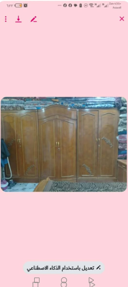 غرفة اللبيع نجارةالسعر خمسميةوبيهةمجال ستةابواب *********** تواصل على واتساب
