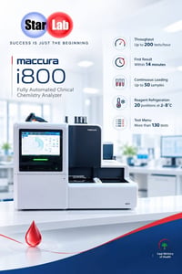 Maccura i800 • محلل مناعي آلي • ٢٠٠ فحص/ساعة