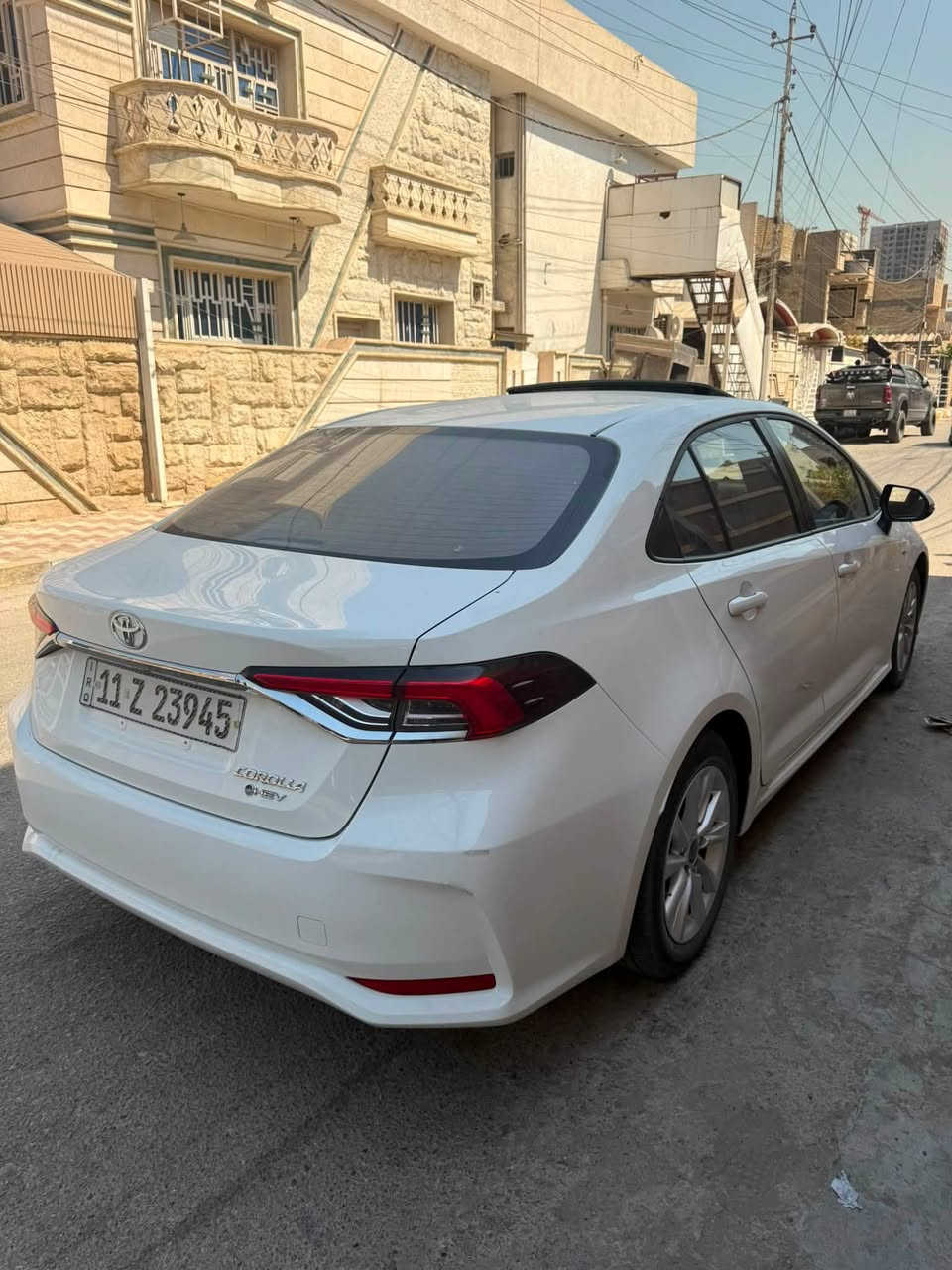 كورلا 2024 هايبرد رقم بغداد بأسمي ماشية 26 الف فول مواصفات مقفولة من الصبغ كفالة عامة السيارة كلش جديدة ونضيفة السعر 152 للستفسار *********** مكاني بغداد بيع أو مراوس
