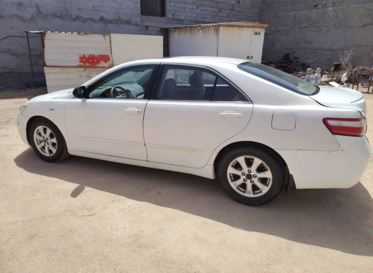 كامري 2008
محرك 2400vvti
كفالة كير محرك ومصبوغة صبغ عام وبيه ضربات مبينة بالصور
سيارة جاهزة نقصه فقط مشط وباور ستيرن
رقم بصرة انكليزي جديد
باسمي السيارة وسنوية لل٣١
ابيع تحويل
سعره ٨٠ ورقة
*********** ابو الخصيب, البصرة

