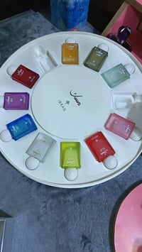 مجموعه عطور شرط اصليه من الوكاله والله اكو بيه ناقصات 3 مل و اكو مستخد...