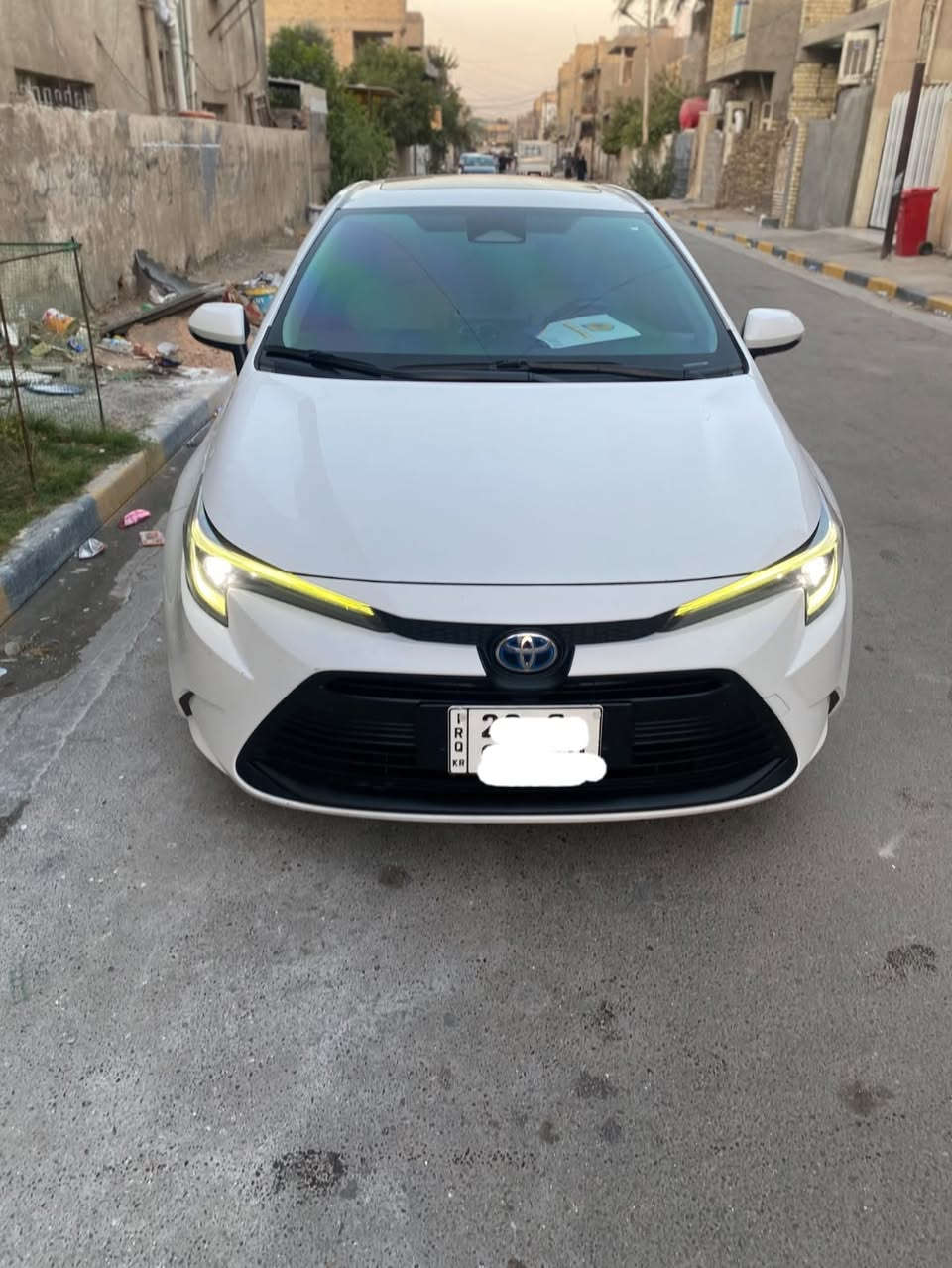 السلام عليكم شباب 
 كورلا 2024 اربيل 
شرط التحويل 
بيها بارد الهلال الخلفي 
وشخط بجاملغ الامامي غيرها كفاله 
الموصفات / كشن كهربائي 
سلايت / داخل احمر / بصمه / وغيرها 
مكاني بغداد ***********
