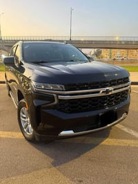 Chevrolet Suburban 2024 LS  رقم بصرة خصوصي  كشنات جلد متصله (كشنين كهر...