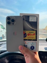آيفون ١٦ برو ماكس • بطارية ٨٩٪ • تيتانيوم