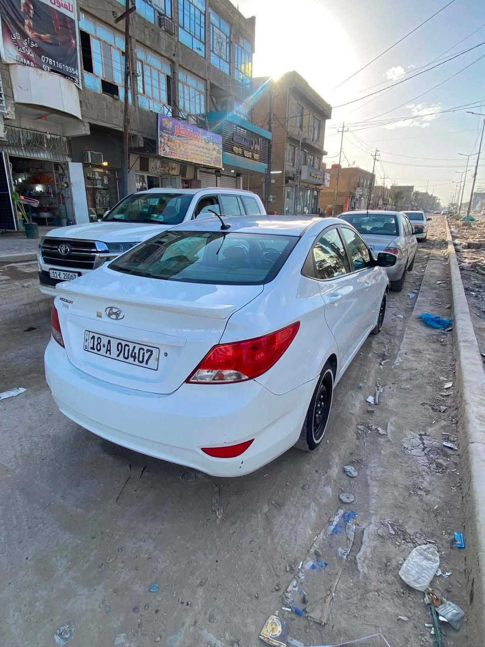 للبيع اكسنت موديل 2017 امريكي حادثه فقط صبغ جاملغ وباب السايق الباقي مكفوله بدون دواخل
مكينه جديده قبل شهر شديته امريكي ١٦٠٠
حداديه فول رقمه بابل 
سياره موجوده ب حله سعره ٨٨ وبيه مجال للشراي 
للاستفسار  ‭‭***********
للبيع اكسنت موديل 2017 امريكي حادثه فقط صبغ جاملغ وباب السايق الباقي مكفوله بدون دواخل
