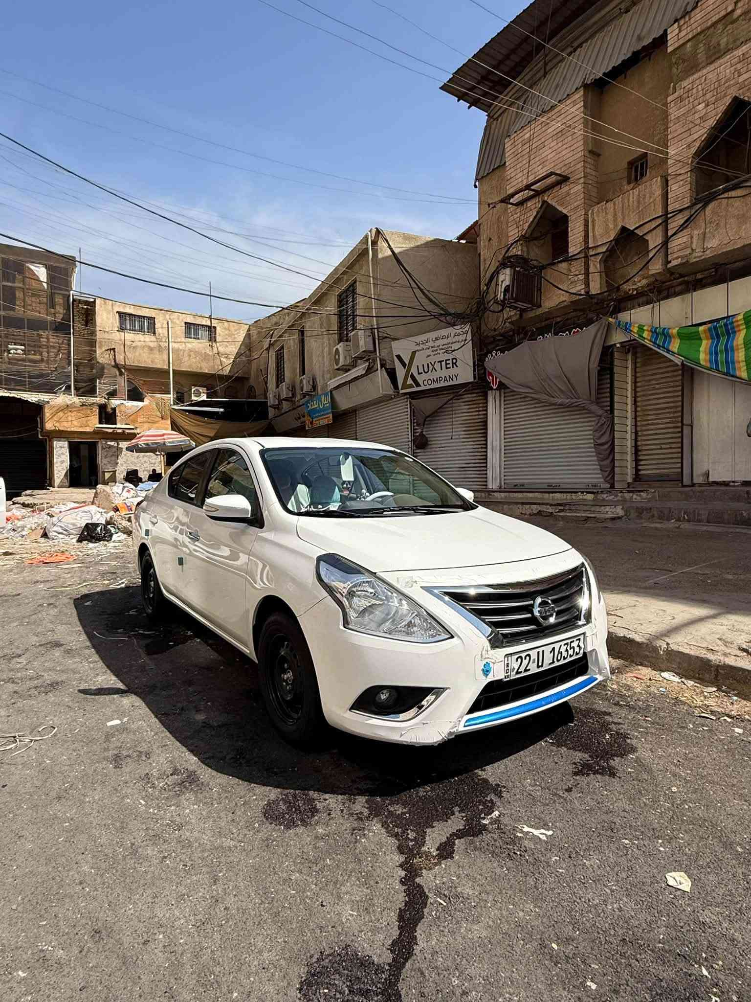 السلام عليكم
للبيع نيسان صني 2025 
رقم اربيل تحويل مباشر
ماشيه 63 الف 
كفاله عامه عدا pdr بالباب الخلفي
السيارة جديدة وجاهزة من كلشي
السعر 117 وبيها مجال
***********
