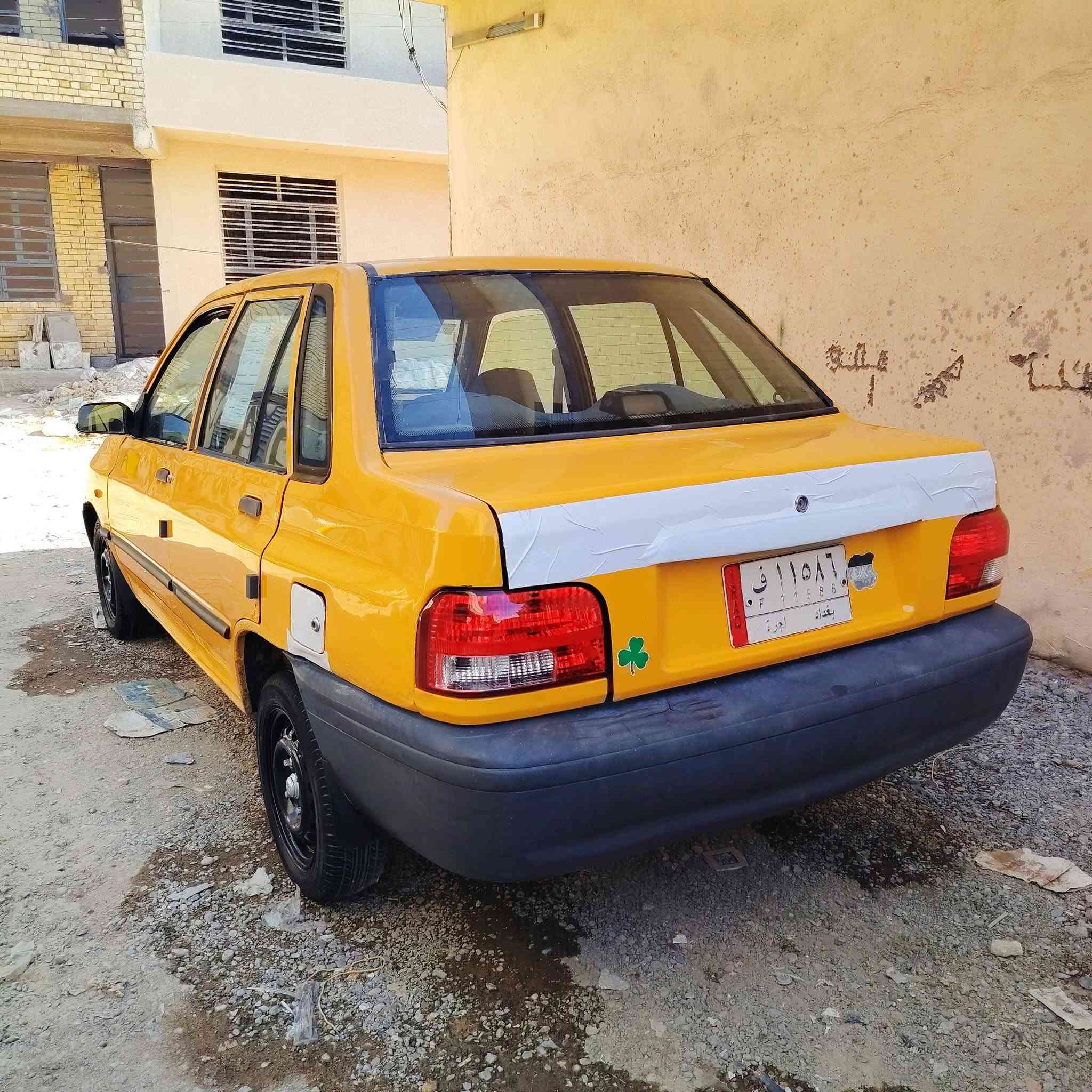 سلام عليكم شباب سايبه مديل 10  امصفره هيئه وغرامات
تحويل مباشر سياره ابلاديه كفاله من صبغ وتبديل وضربه
شواصي مكفولات مكينه كير مكفولات كهربائيات كله شغاله امدوشمه جديد سياره جديده وجاهزه بل عافيه عل ياخذه
عنواني بغداد الامين السعر 23$ وبيه مجال

***********
