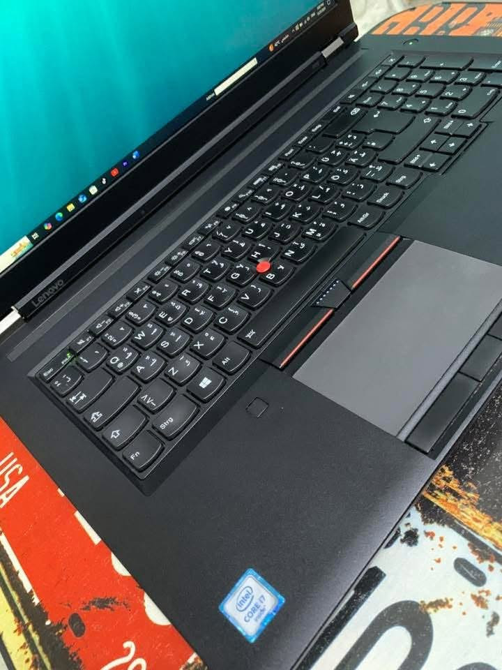 لابتوب لينوفوP70 نضيف مستخدمة قليل مواصفاتة موجودة بل صور
*********** وتساب

نص مكتوب في الصور:
- About Your PC is monitored and protected. See details in Windows Security Related settings Change product key or upgrade your edition of Windows Read the Microsoft Software License Terms BitLocker settings Device Manager Remote desktop System protection Advanced system settings Rename this PC (advanced) Help from the web Finding out how many cores my processor has Checking multiple Languages support Get help Give feedback Installed RAM 16.0 GB Processor Intel(R) Core(TM) i7-6700HQ CPU @ 2.60GHz Speed: 2133 MHz 2.59 GHz Graphics Card 4 GB Multiple GPUs installed Storage 477 GB 101 GB of 477 GB used DESKTOP-C107SRB 20ES1EV1Q Rename this PC Copy Device Specifications Device Name DESKTOP-C107SRB Processor Intel(R) Core(TM) i7-6700HQ CPU @ 2.60GHz 2.59 GHz Installed RAM 16.0 GB (15.8 GB usable) Graphics Card NVIDIA Quadro M3000M (4 GB), Intel(R) HD Graphics 530 (128 MB) Storage 477 GB SSD LENSE20512GMSP34MEAT2TA Device ID 7697000A-F17A-4D0A-A321-C42B4D65C6ED Product ID 00380-00000-00001-AA822 System Type 64-bit operating system, x64-based processor Pen and touch No pen or touch input is available for this display