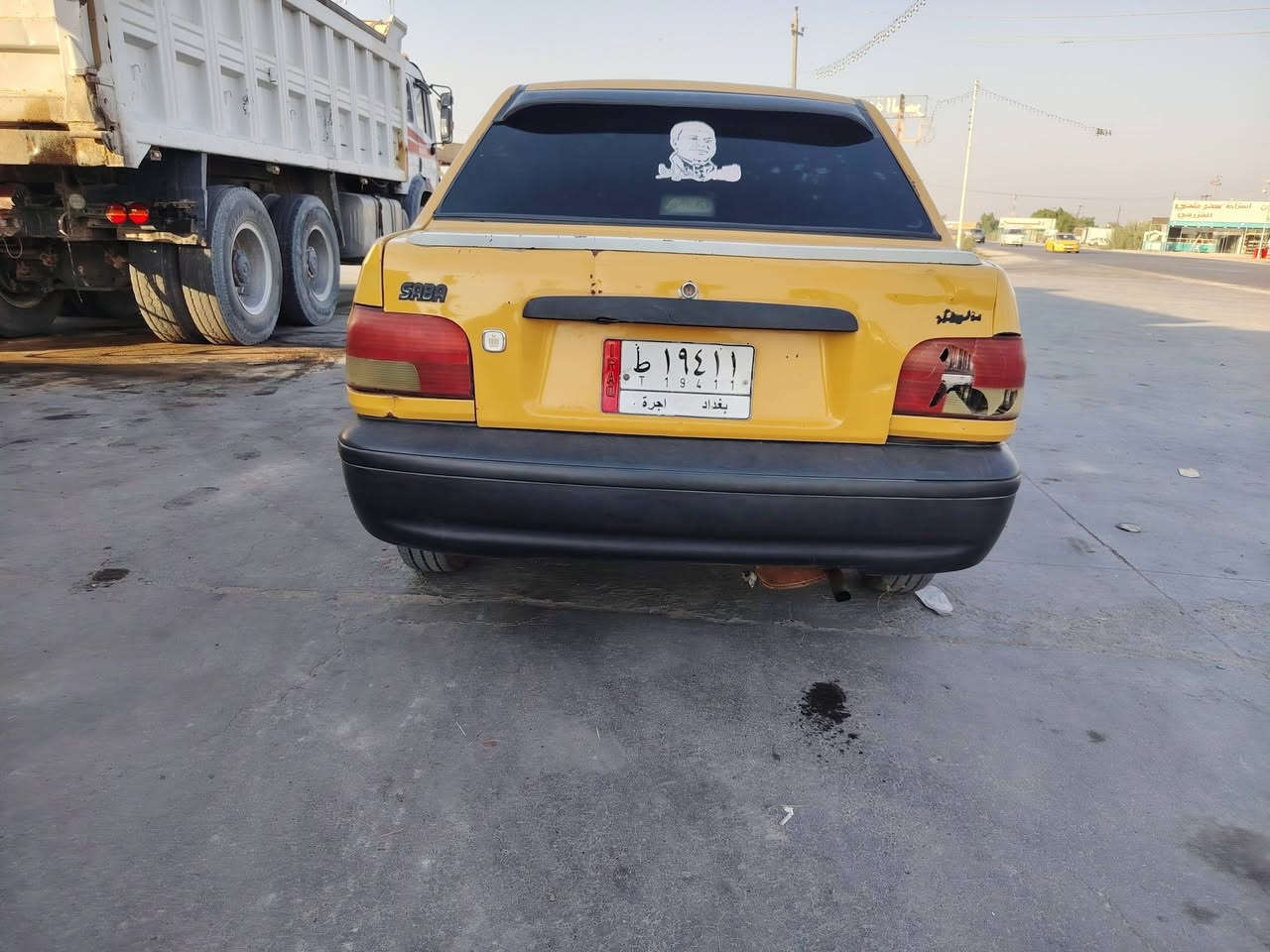 سلام عليكم للبيع سايبه مكينه وكير جدد تخم تاير جديد كهربايات كله شغاله سياره حلوه ومرتبه كهربايات كله شغاله السعر 11مكاني نجف ابصخير ***********مديل ١١

