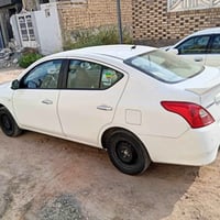 نيسان صني هندي موديل 2019 بأسم شركة تحويل او وكالة مكفوله من الضربة وا...