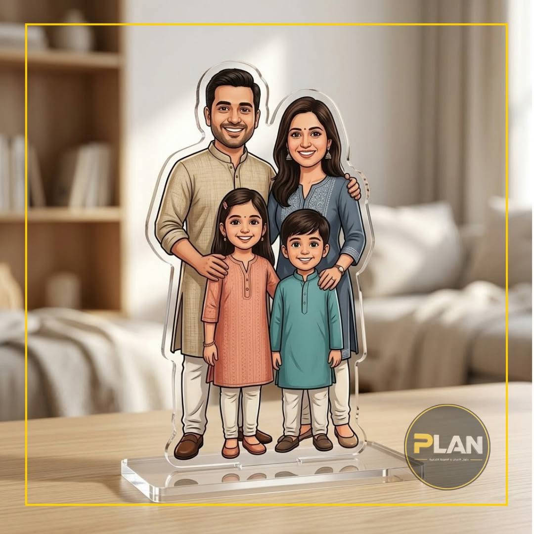 مجسمات أكريليك • طباعة يوفي • تصاميم مخصصة