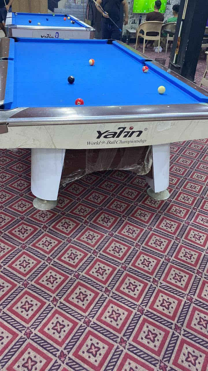 ----------------
👌خصم 25%
----------------
طاولات بليارد2026  
بأنسب الاسعار تنافسيه 
---------------------
🎱يتوفر لدينا طاولات بليارد الجديد ول مستعمل
-----------------------
👀ضمان حقيقي علا جميع الطاولات 
------------------------
يتوفر لدينه جميع مستلزمات البليارد 
قماش 🎱كرات 🎱كيوبات 
-----------------------
🛠️كادر صيانه متخصص 🧰
----------------------
🚀يتوفر نقل ونصب لجميع المحافضات ✈️
---------------------------
للحجز ولستفسار 
***********
***********
