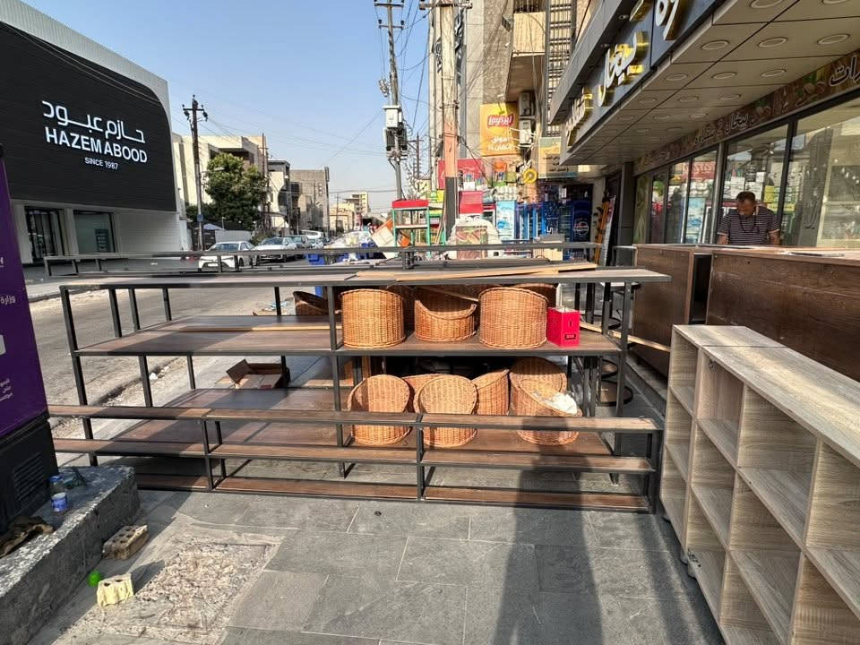 مكلف بالنشر 
مكلف بالنشر

🔥 فرصة لا تعوّض لأصحاب المحلات والبقالات 🔥

للبيع ميوزة مع رفوف خاصة لعرض الكرزات والحلويات بحالة ممتازة وجاهزة للعمل مباشرة.

✅ تصميم مرتب وجذاب يبرز البضاعة ويزيد من جمالية المحل.
✅ مناسبة للبقالات، السوبر ماركت، الأكشاك، ومحلات الحلويات والمواد الغذائية.
✅ استخدام نظيف وحالة ممتازة، ما تحتاج أي صيانة.

وايظا عرباين للشامية وللذرة 
📍الموقع: (المنصور)
📞 للاستفسار اتصل على: (‭***********‬)
