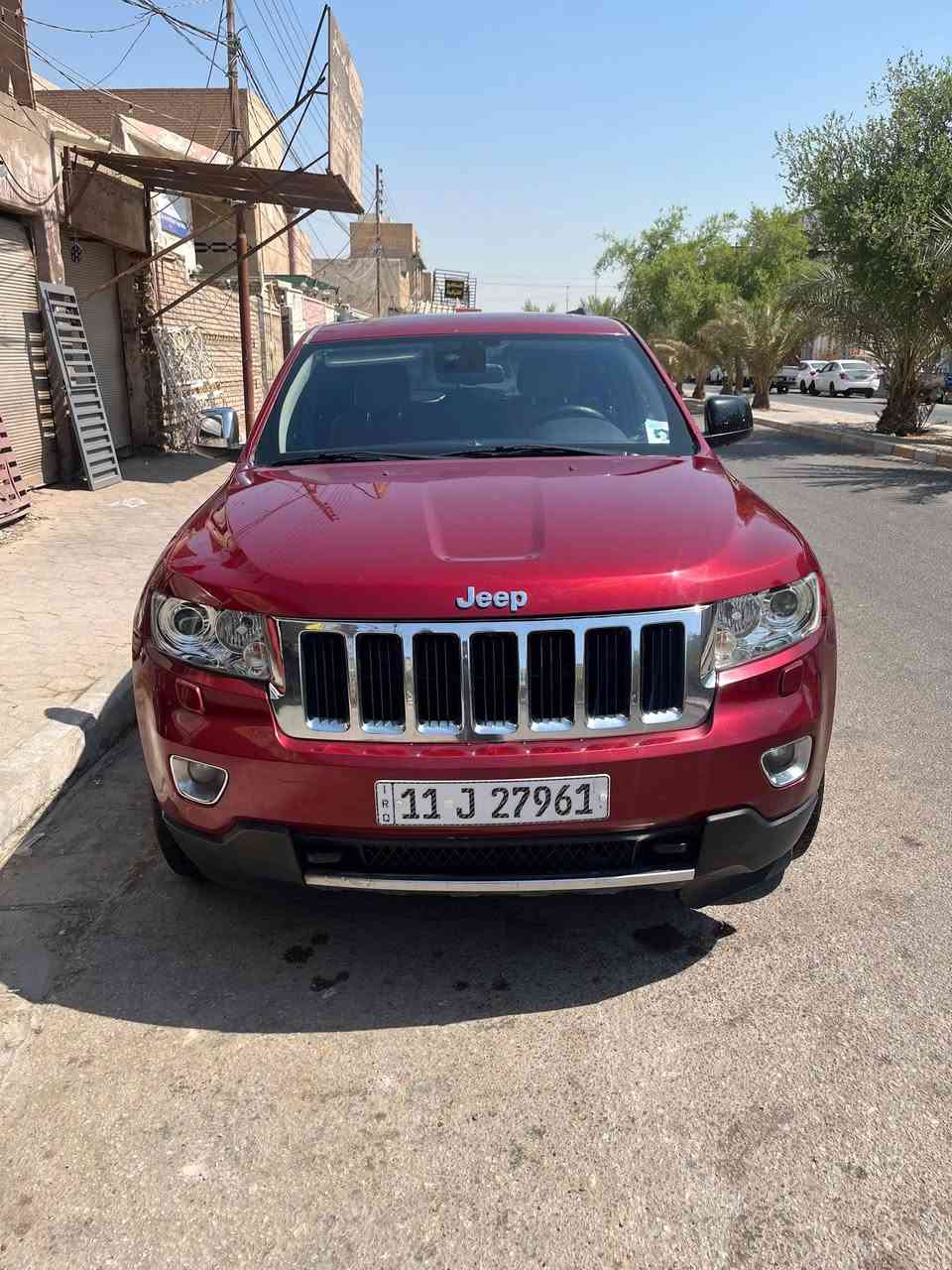 جيب كراند شيروكي ٢٠١٣ خليجي لاريدو
محرك ٦ سلندر 
رقم بغداد بأسمي 
قطعة وحده بارد 
سنوية  ل٢٠٣٠
السعر /١٩٠
للاستفسار  واتساب /***********
