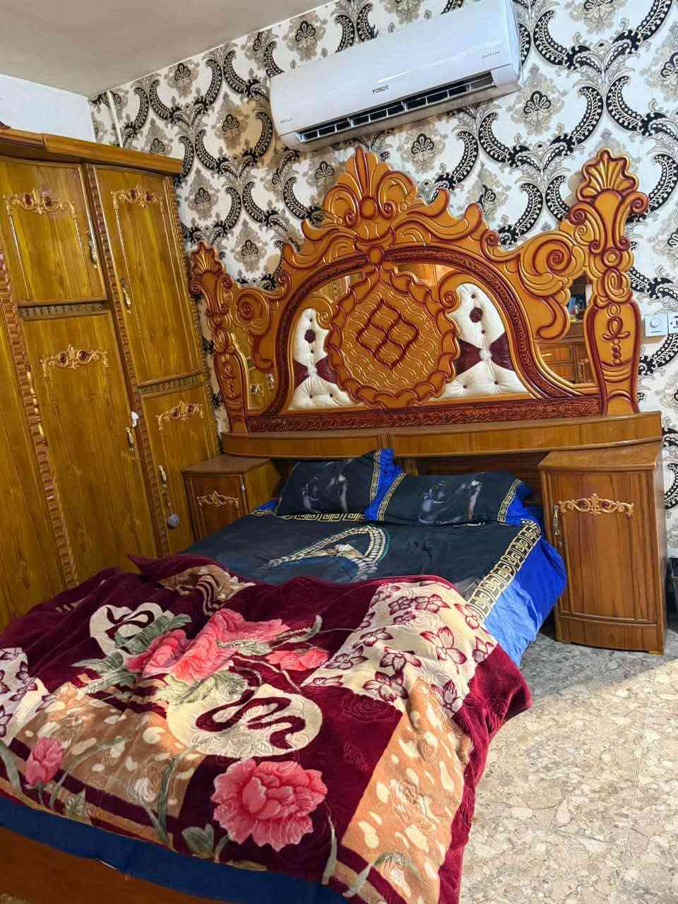 السلام عليكم غرفه نوم لبيع مكاني بغداد سبع قصور السعر600 رقمي***********
