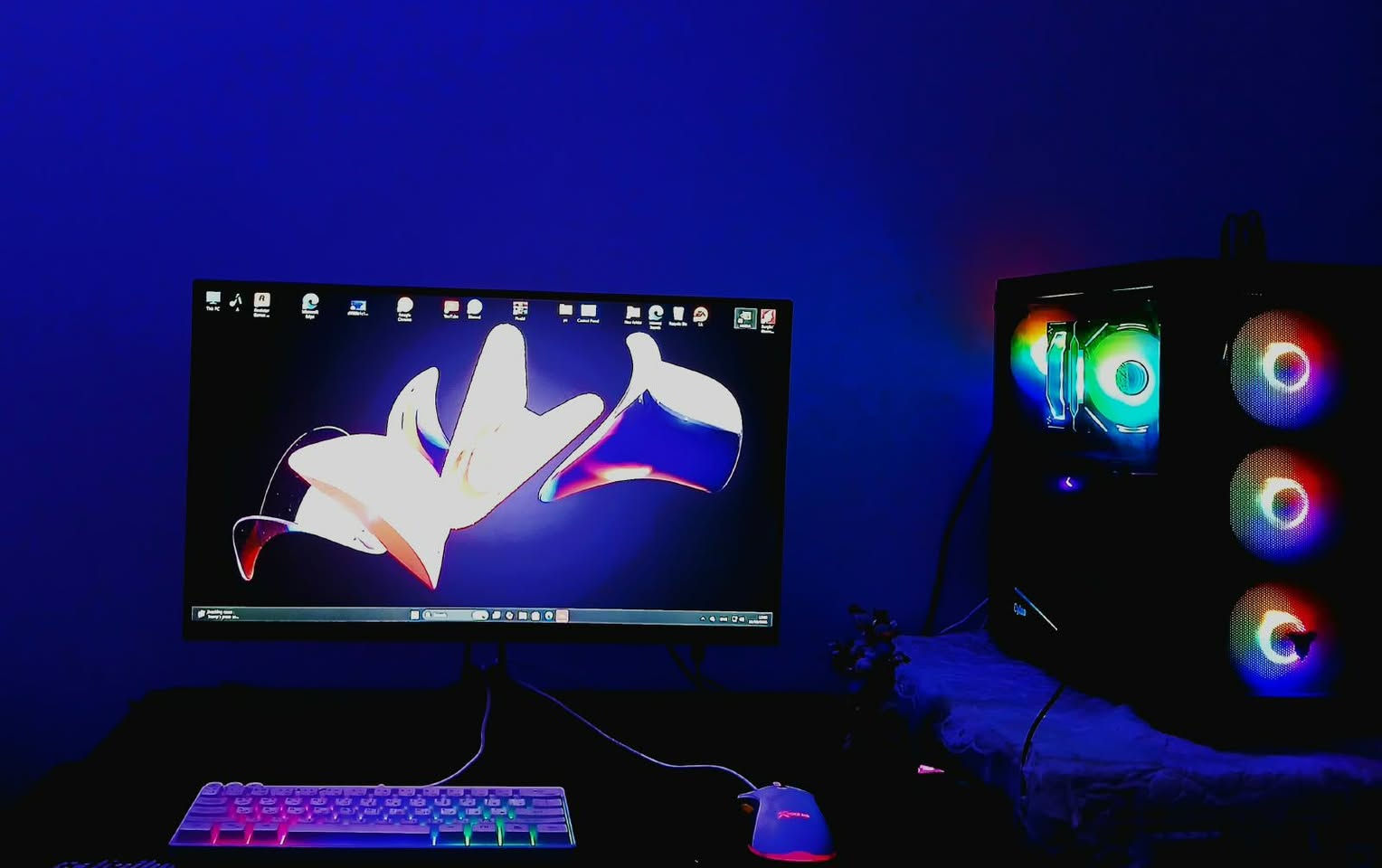 RTX 3060 • رايزن 5 5600X • شاشة 2k 120fps