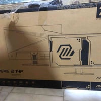 شاشة 274f  MSI مستخدم مرة واحدة فقط شرط النظافة والكفالة من كل شيء  مو...