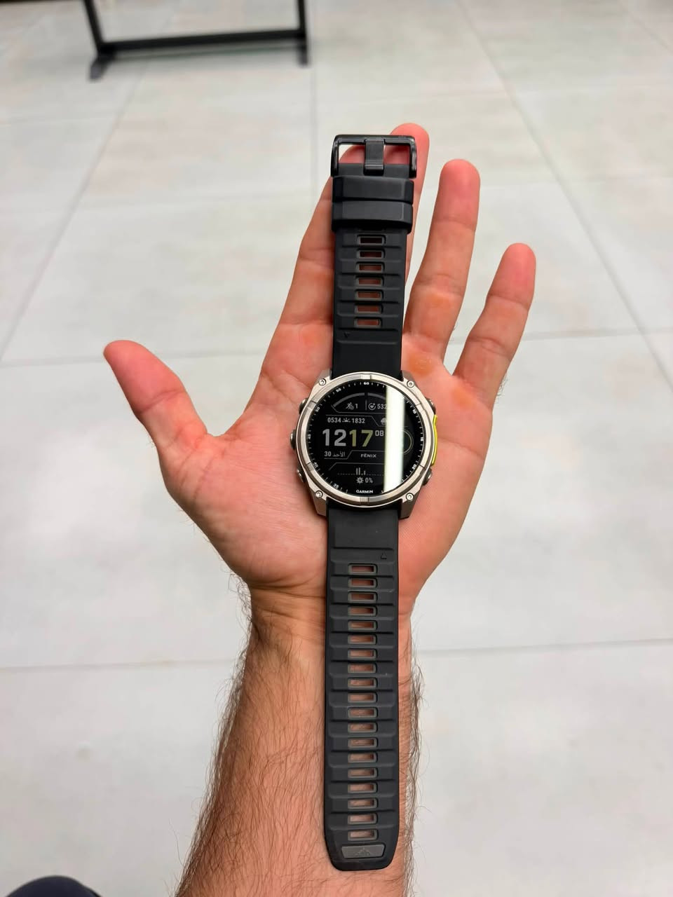 توفر الان ساعة Garmin Fenix 8 saph solar 51 mm Titanium مستخدمه شهر تقريبا بعدها بالضمان وملحقات كاملة وايضا مع هدايه تجي وي الساعه السعر مليون و200 الف دينار 
تعرفون سعر الجديد اكيد 
للحجز واتساب ***********
