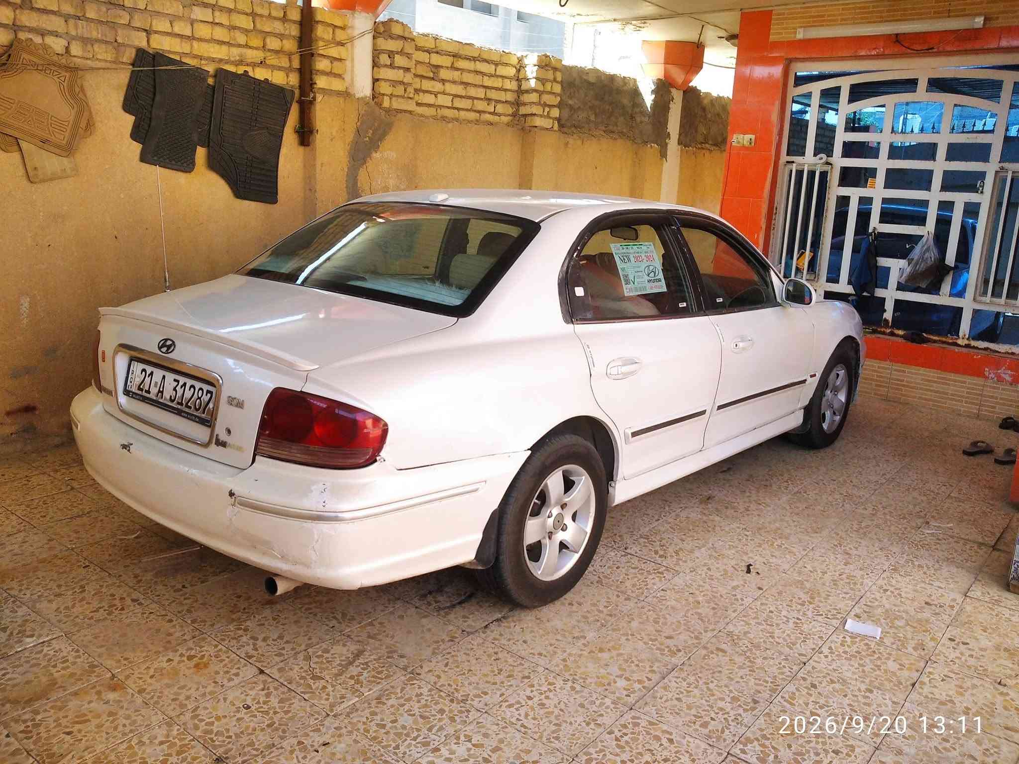 سوناتا وفود خليجي 2002/ محرك وكير على الفحص 4/ سلندر لاتنقيص ولا تبخير  رقم انكليزي تحويل مباشر  تبريد ويه السويج  كفاله من الضربه القويه والتبديل  بيه رشات صبغ ابيع حزام  سنتر لوك ريمونت جام شغال تخم تاير جديد جاهزة مكانها بالقاسم السعر /53/ اقراة المنشور قبل لاتتصل رجاااء ***********

نص مكتوب في الصور:
- 2026/9/20 13:17
- 2026/9/20 13:14
- 2026/9/20 13:13
- 2026/9/20 13:12
- 2026/9/20 13:11