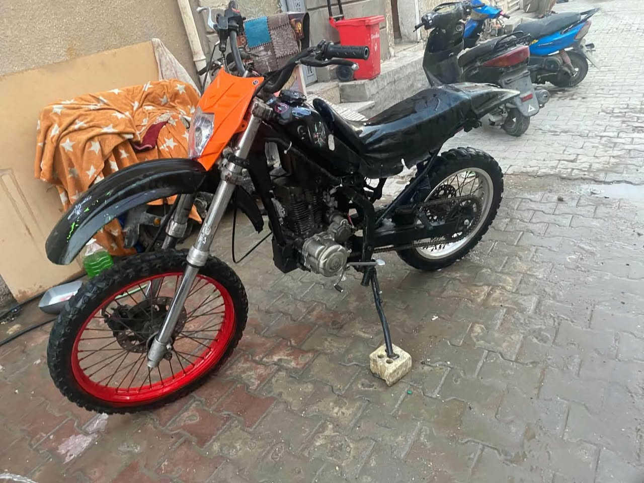 سلام عليكم دراجه للبيع شغاله كفلك حلال وحرام سعر550 مكان بغداد جكوك***********
