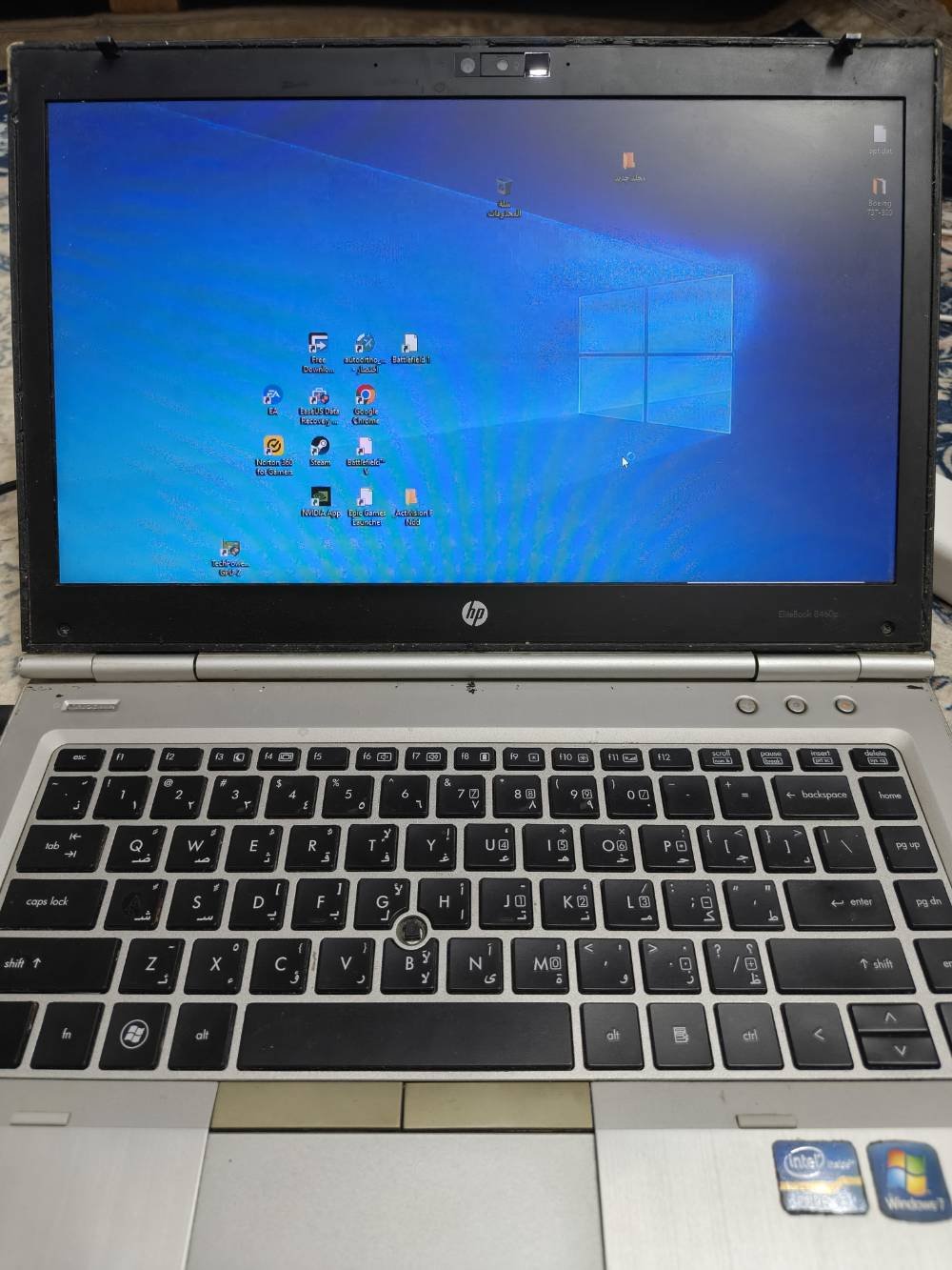 لابتوب HP • كور i5 جيل ثاني • رام ٨