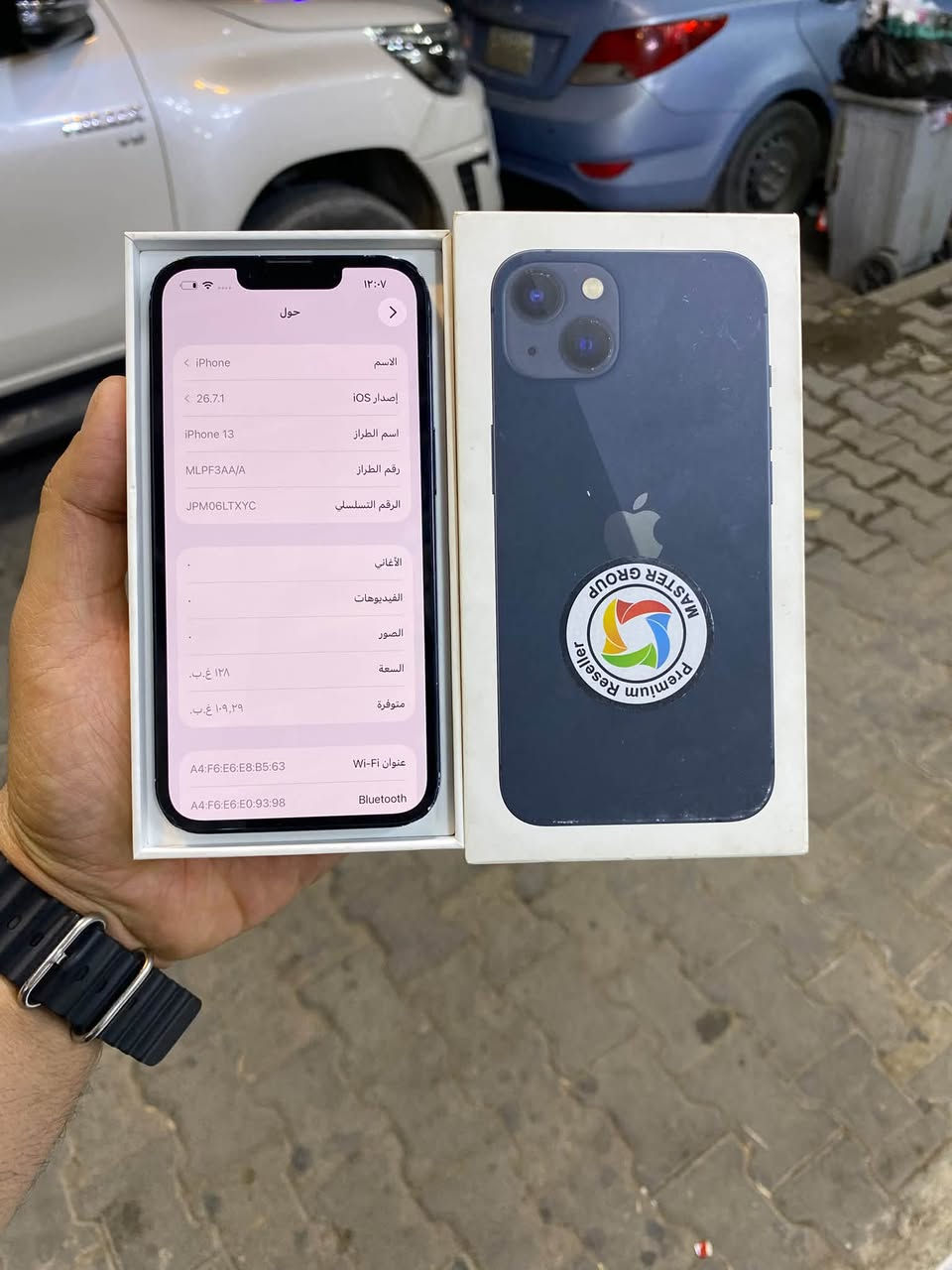 ١٣عادي الذاكره 128 البطاريه 89 ماستر AAA شرق اوسط داخل الضمان فقط الشاصي بي زلوخ

السعر 390 قفل رقمي ***********
