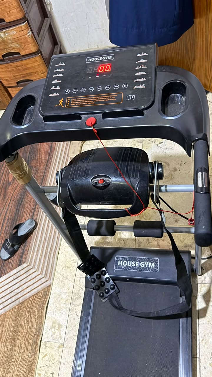 جهاز سير كهربائي • ماركة HOUSE GYM • الناصرية