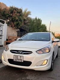 اكسنت 2015 خليجي كامله بدون نقص تخم تاير باتري جديد كير مكينه تبريد ثل...