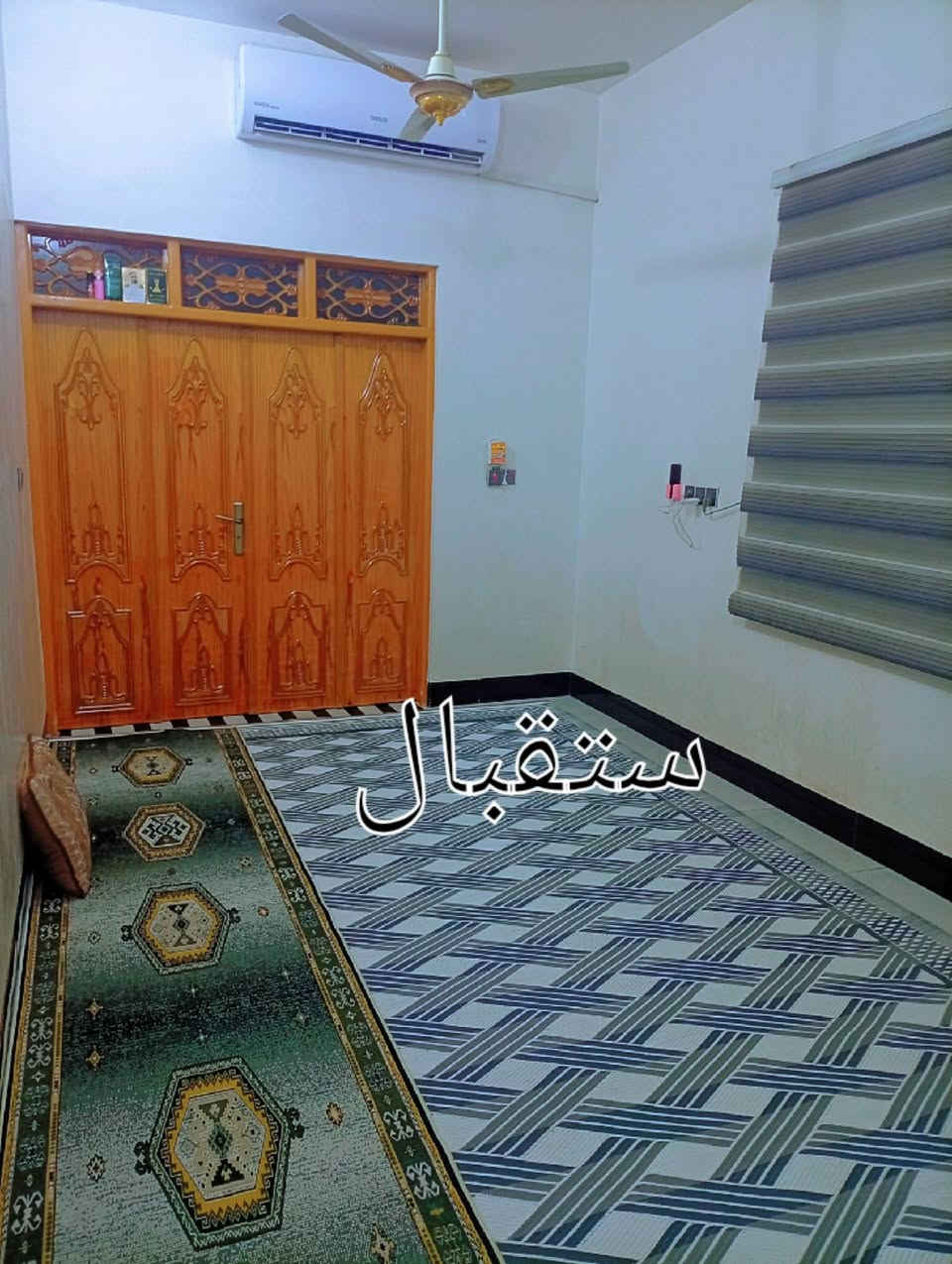 السلام عليكم الدار للبيع بالرضويه الخامسه مساحه البيت 100متر تفاصيل معروضه  بالصور التواصل ع هاذا الرقم ***********
