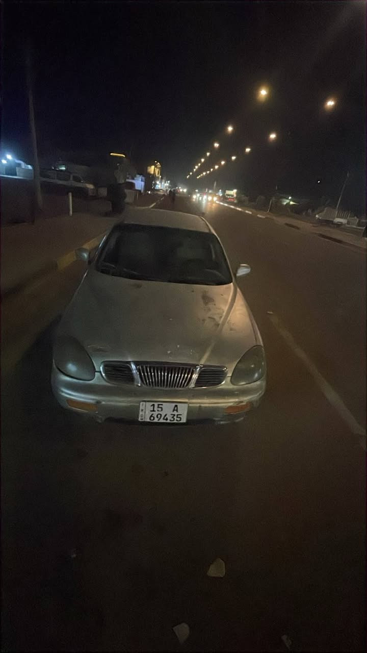 السلام عليكم دايو لكنزه 1999 سنويه لل 31 مكينه كير تايرات غرفه حداديه السياره جاهزه والكشر شوفة عينك  أبسمي تحويل ثاني يوم السعر 30 وبيه مجال مكاني ابو غريب  موبايل ***********

