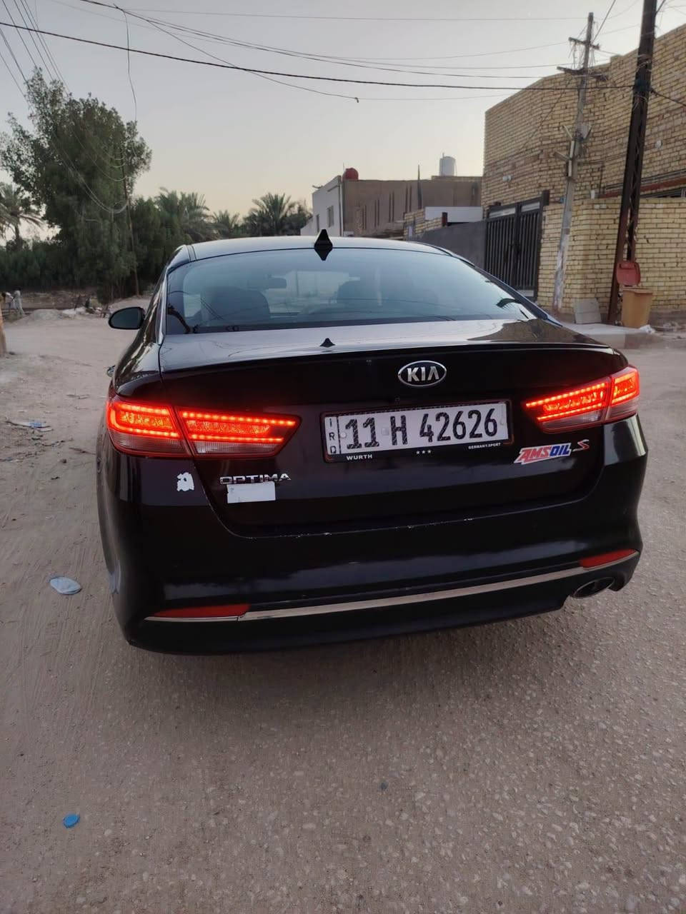 السلام عليكم للبيع كيا اوبتما 2018 وارد امريكي ضرر مثل ما موضح بل صور سونار داخل منشور مواصفات سياره معروفه نص فول سياره كامله مابيهه اي نقص كير ومكينه وتبريد خير من الله رقم بغداد مكاني بابل  السعر 105 وبيهه مجال كلش قليل اي ستفسار اتصل وبل خدمه
***********
***********
