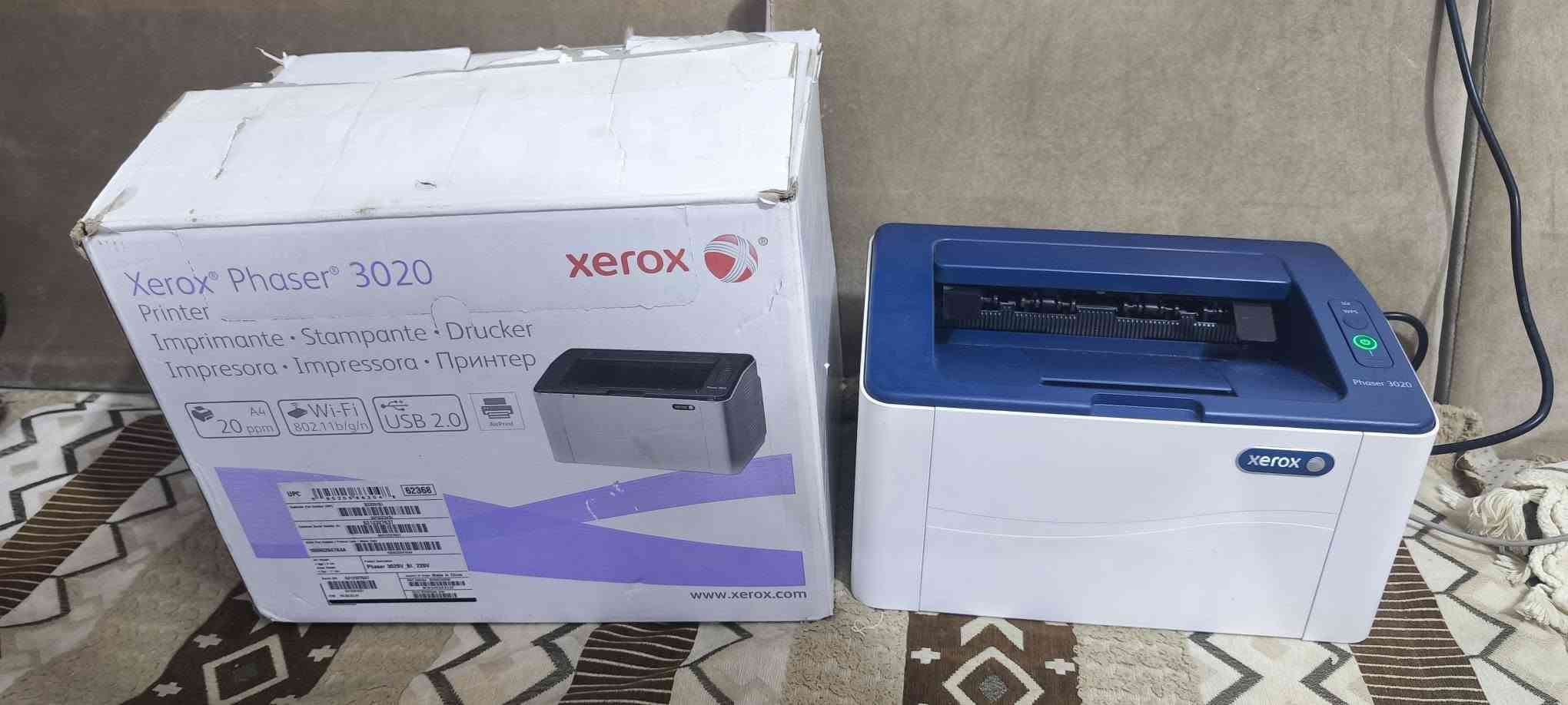 طابعة زيروكس فايزر 3020 -  Xerox Phaser 3020
مستعملة أستعمال قليل جداً
( اسود و أبيض فقط ) 
تطبع حتى 20 صفحة بـ الدقيقة
السعر : 140 ألف  و بيها مجال 
العنوان : ناصرية - مركز 
رقم الهاتف : ***********

نص مكتوب في الصور:
- Xerox Phaser 3020
- زيروكس فايزر
- Peliable. Simple. Efficient.
- طابعة ليزر أحادية اللون
- أسود وأبيض فقط
- مواصفات الطابعة
- الاسم
- زيروكس فايزر 3020
- نوع الطباعة
- ليزر أحادية اللون
- (أسود وأبيض فقط)
- الوظيفة
- طباعة فقط
- (ليست متعددة الوظائف)
- السرعة
- تطبع حتى 20 صفحة في الدقيقة
- (20 ppm)
- الاتصال
- تدعم شبكات الواي فاي (Wi-Fi)
- ومنفذ USB
- حجم الورق
- تدعم حتى مقاس A4
- سرعة الطباعة
- حتى 20 صفحة/دقيقة
- 20
- ppm
- شبكة الواي فاي
- (802.11 b/g/n)
- Wi-Fi
- منفذ USB
- (f.2.0)
- USB 2.0
- دعم حجم الورق
- حتى A4
- A4
- Xerox
- Print with confidence