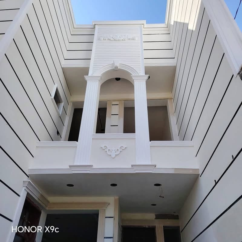 كادر متكامل • لبخ سمنت • تغليف واجهات