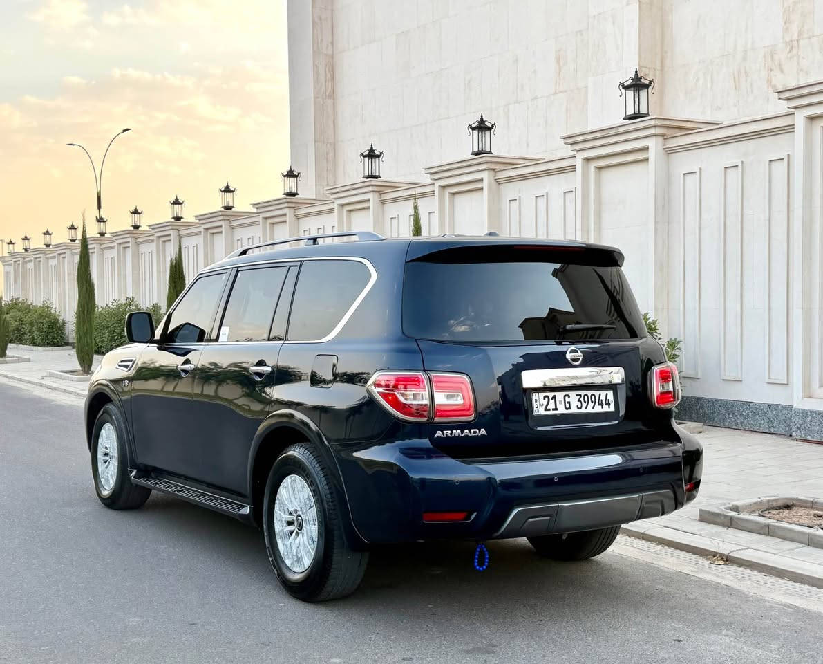 ﷽
‏ NISSAN ARMADA2018  
نيسان ( أرمادا2018) فول مواصفات بدون فتحة
لون نيلي مميز

◽️محرك ( V8 5.6L ) تمانية سلندر🚀🚀
🔷داخل ابيضّ 
🔷ماشيه ( 67 ) الف  حقيقي
🔷سياره فول مواصفات بدون فتحة
🔷محرك _(5.6L)-(v8)
🔹گير محرك بشرط مامفتوح جديد كل على وضع بيلادي

◽️سيارة بيها ( بس جاملخ صبوغ ) بدون دواخل بشرط
🔹سيارة جديد حيل حيلوة نضيفة
🔹سيارة داخل و خارج كل جديد كل على وضع شريكة

◽️مواصفات
🔹( بصمة - رادار   - تشغيل عن بعد - صندوق شفت - ٧ راكب  - كشنات تتفيئة - كشن و ستيرن خزن -تبريد مركزي - حصاص أمامي و خلفي - لايت ليد و زينون - داخل فورميكا -  بعد )

◽️محرك كير  بشرط مامفتوح
سياره حيل نظيفه كلشي علي بلاد لوك
بسميً السنويه بشرط تحويل و خرامه
سياره مابيها دينار مصرف كامل من كل نواحي

◽️نظافه ١٠٠٪؜ كامل سيرفس بدون نقص و بدون مصرف سياره اي نقص مابيها 
4 أيطارات جديدة تاير و ويل

نفسي يوم /تحويل و كاله حاظر
مكان / داخل  أربيل 🌆

◽️سعر _198 مجال بصيط 🔐
◽️موبايل /*********** ::: *********** 📲
 
انشاء الله إيلي عجبة صاير قسمة الهلة ✋✋ أربيل, العراق
