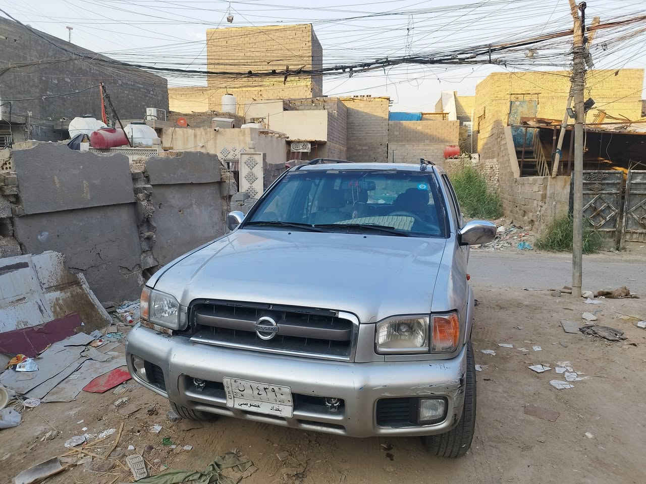 سلام عليكم سياره للبيع نيسان باثفندر موديل 2005 رقم سياره بغداد سياره حلوه وشكله احله من الصور تخم تاير جديد باتري جديد كهربائيات شغاله كلها تبريد شغال للكشر واضح بالتصوير مكينه كير مكفولة معامله واصله للبصمه مكان السياره بغداد شعب حي اور قرب جامع الخلفاء مخبز بغداد اني مكلف بل نشر ما اجاوب على تعليقات رقم الهاتف ***********
