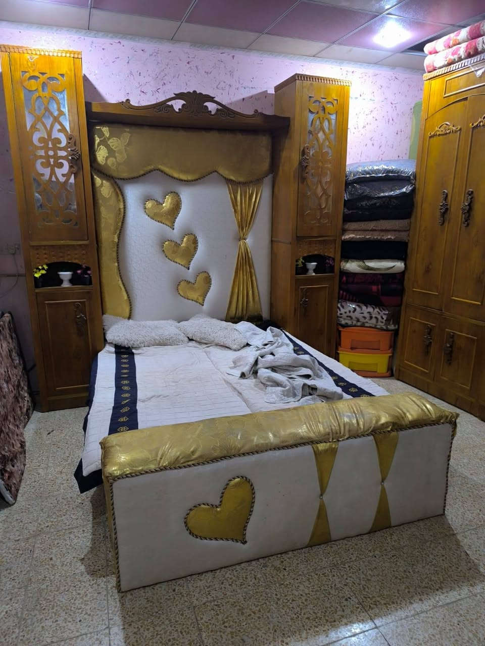 متاح غرفه نوم مع كاونتر شراي اتصل ***********
