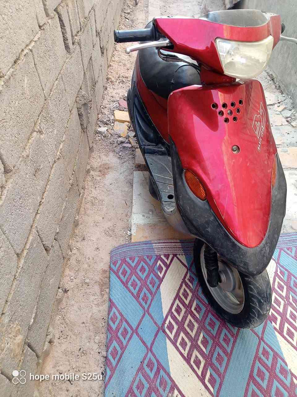 سلام عليكم دراجه بيجي مراوس بكير درجه جاهزه ***********

نص مكتوب في الصور:
- hope mobile S25u