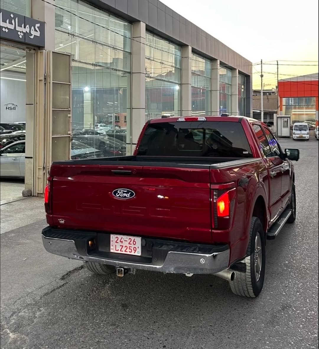 فورد F150
موديل 2024 
كلين تايتل بدون حادث 
مواسفات XLT 
مكان سيارة زاخو 
سعر 30,000$ 
300 ورقة 
***********
