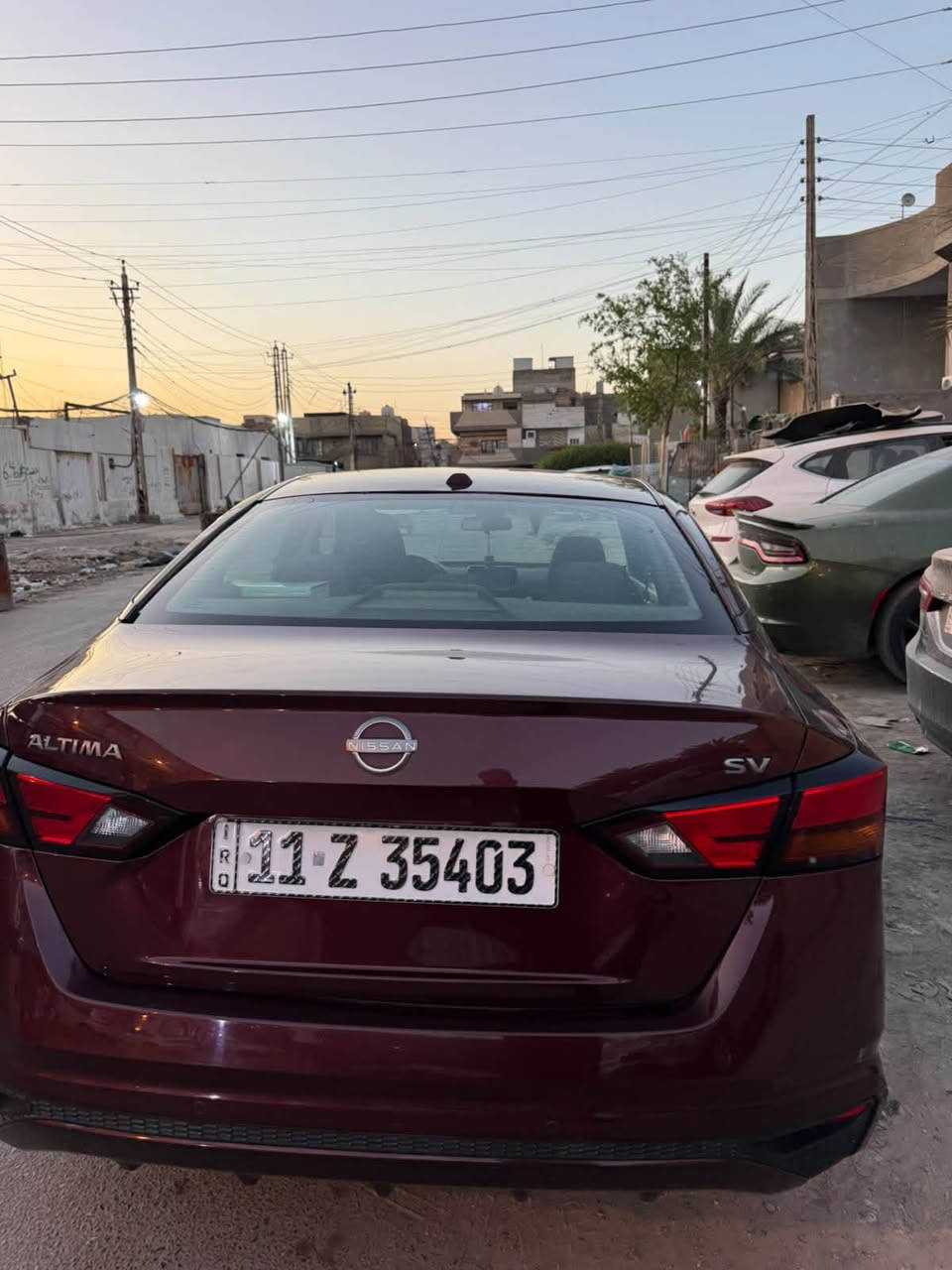 - نيسان التيما 2023 فئة SV
-رقم بغداد جديد الماني  بسمي شرط التحويل 
         

- ماشي70 mi 
-  بجم امامي خلفي كبس حادثهه جاملغ ومعدل فقط  بدون ضربه بدون دواخل  صور امريكا مع سونار ر 
بدون ايرباك
- حجر بيئة رادارات تشغيل عن بعد كشن كهرباء  مناقصهه برغي باقية على وضع شركة
- عنوان السيارة :بغداد
التواصل ***********
