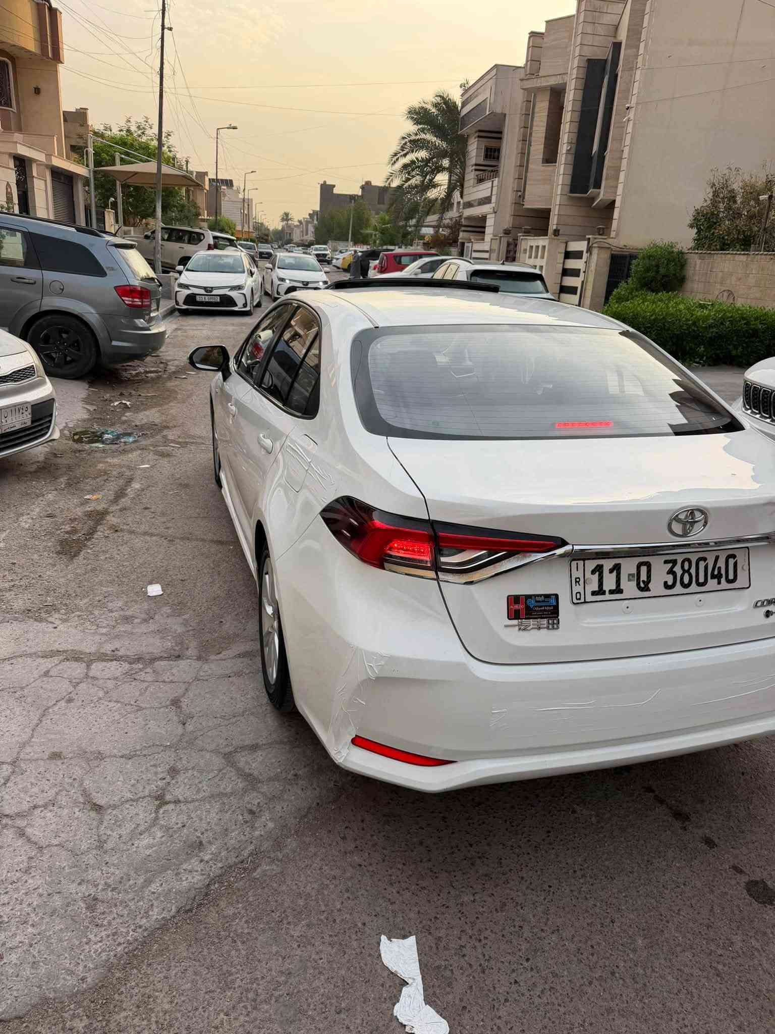 سلام عليكم للبيع كورلا هايبرد 2024 شكل الخليجي ماشية 27الف السياره بيها ملاحظات بسيطه ورصعه على كد اصبعين ترجع PDR السياره نضيفه واستعمال بيت مكاني بغداد زيونه ***********
