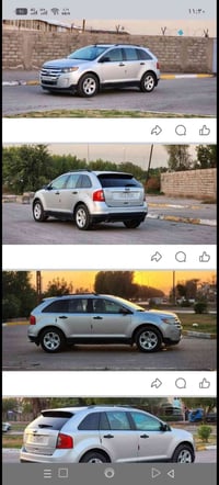 مستعجل علبيع فورد ايدج موديل ١٢ محرك ٤ تيربو ٢٠٠٠ بيهه شكم قطعهه صبغ ا...