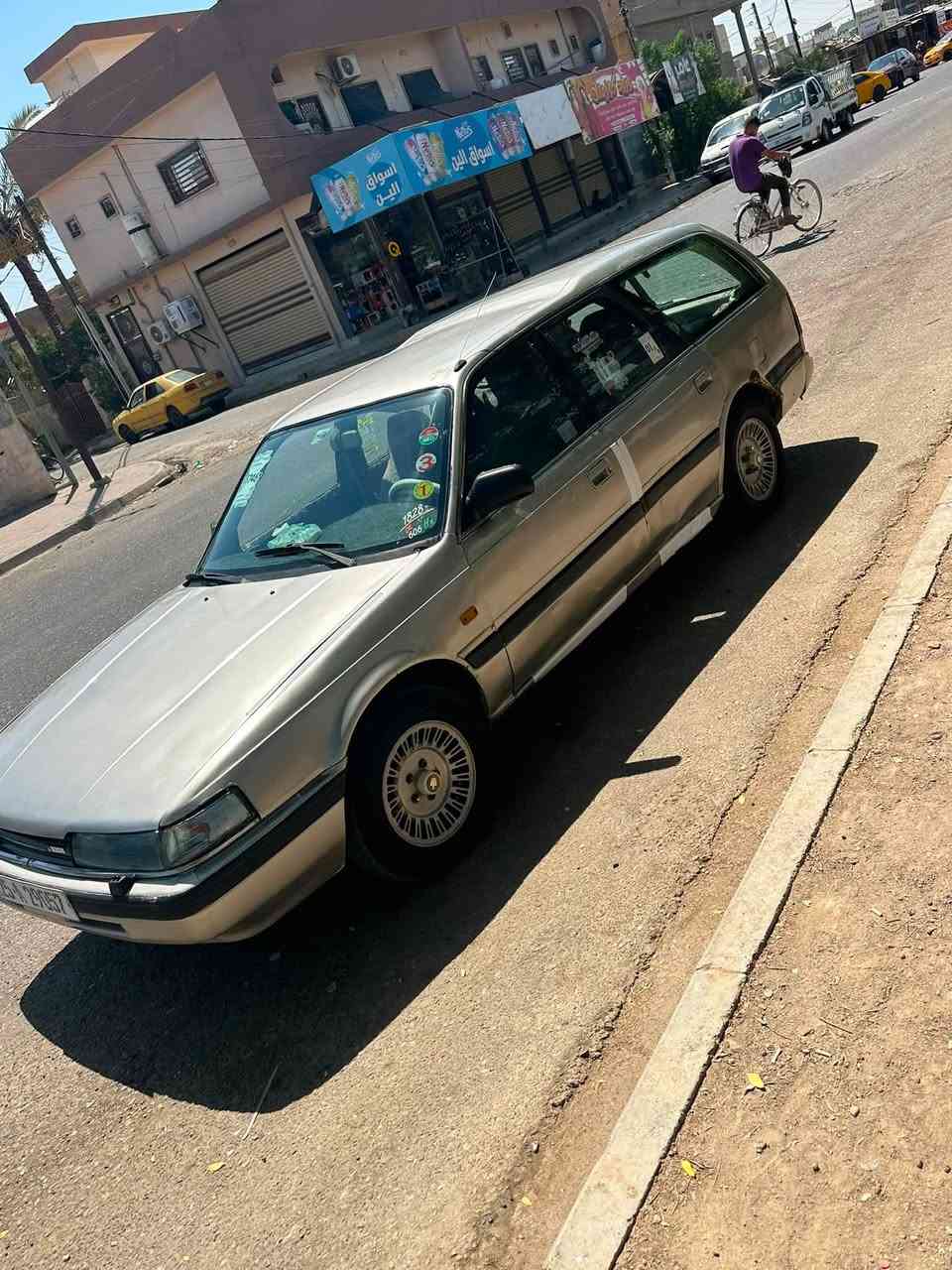 السلام عليكم مازده موديل 1990رقم كركوك بسمي سنويه لحد 2031شرط التحويل والغرامات تايرات 4جدد سياره مال بيت رايدها   ب 27قفل عنواني كركوك رقمي ***********
