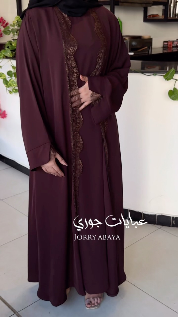 عباية جوري • جرجيت كوري • مقاسات ٥٢-٦٠