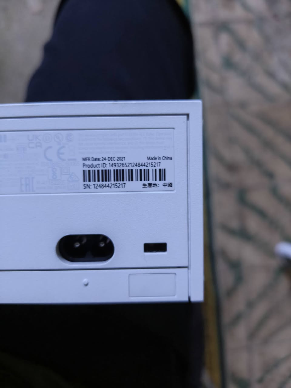 🔥 Xbox Series S للبيع 🎮

💾 سعة التخزين: 512GB SSD
🎮 الجهاز نظيف ويعمل بشكل ممتاز
🎁 ويا اشتراك Game Pass لمدة شهر ونص تقريبًا
⚠️ ملاحظة: زر واحد بالجوستك لا يعمل

💰 السعر: 375 ألف
📍 بغداد – مدينة الصدر
📞 ***********

للمهتمين مراسلة واتساب أو اتصال 📲
