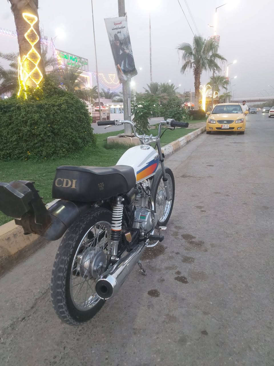 السلام عليكم من رخصه صاحب الجروب دراجه للبيع مكان كربلاء فريحه سعر 425))  قفل🔒
الرقم الهاتف  ***********ت
تعمير جديد صارلة4 شهر
جراجة وراق كاملة
