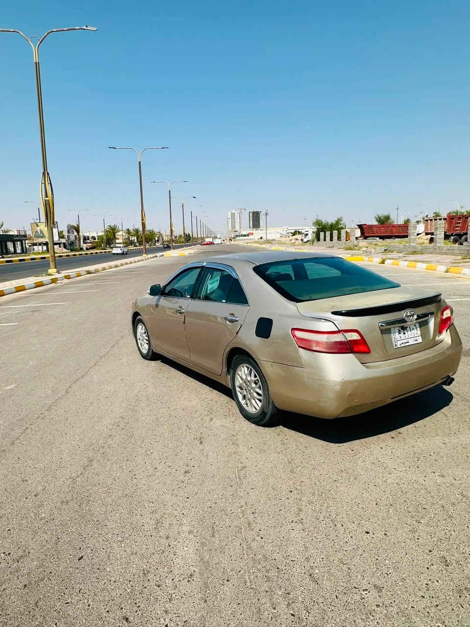 للبيع او مراوس كامري موديل 2007
كير محرك تمام 

تبريد تدفئه شغال 
صدر تخم تاير كله تمام 
بيه اقل حزام صبغ اني ابيع حزام 
بيه شويه جراد مبين بالصور 
اني مكلف بالنشر 
للاستفسار ع الرقم 
***********
