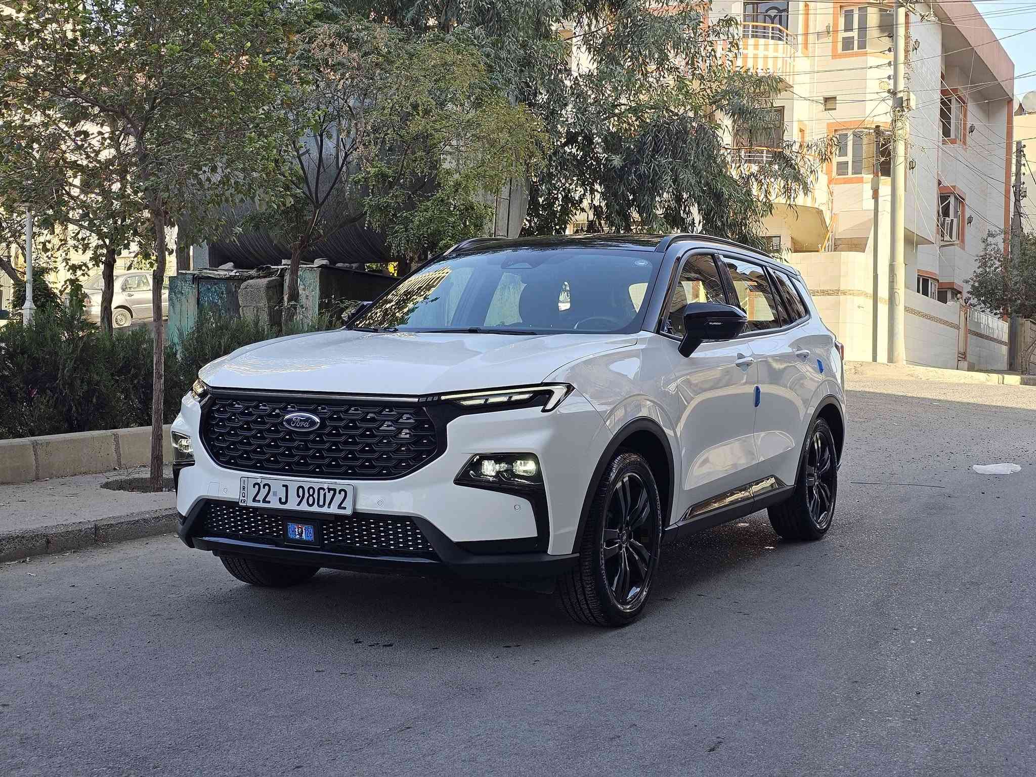Ford Territory 2025
فورد تيريتوری  ٢٠٢٥

مواصفات Dark Edition اعلي فئة مواصفات 
وكالة خليجية
فول فول مواسفات

کلین تایتڵ بدون سبوخ بدون بارد بدون شغط.
مكينة ٤سلندر+توربو حجم ١.٨لتر
ماشية 35.000كم فقط.

السيارة بعدها علي وضع الوكالة
و باقية بالضمان دهن و فلتر مجاني من الشركة
السيارة كلش حلوة و نظيفة

السيارة رقم اربيل الدولي سنوية جديدة 2030و بأسمنا
مكفولة من كير و محرك و كهربائيات

و ب سعر(250$) ورقة و بيها مجال

مكان السيارة
(سلیمانیە)
***********
