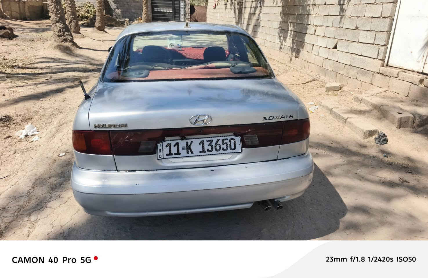 سوناته 2 للبيع موديل 94نضافه خير من الله محرك مكفول لا تبخير ولا تنقيص مصبوغه صبغ عام ج جماليه رقم بغداد تحويل مباشر السعر 43وبيه مجال  المكان ديالى الخالص رقم الهاتف ***********بي وتساب هم

نص مكتوب في الصور:
- CAMON 40 Pro 5G
- 23mm f/1.8 1/4063s ISO51
- CAMON 40 Pro 5G 23mm f/1.8 1/2420s ISO50
- CAMON 40 Pro 5G 23mm f/1.8 1/1896s ISO51
- CAMON 40 Pro 5G 23mm f/1.8 1/1865s ISO50
