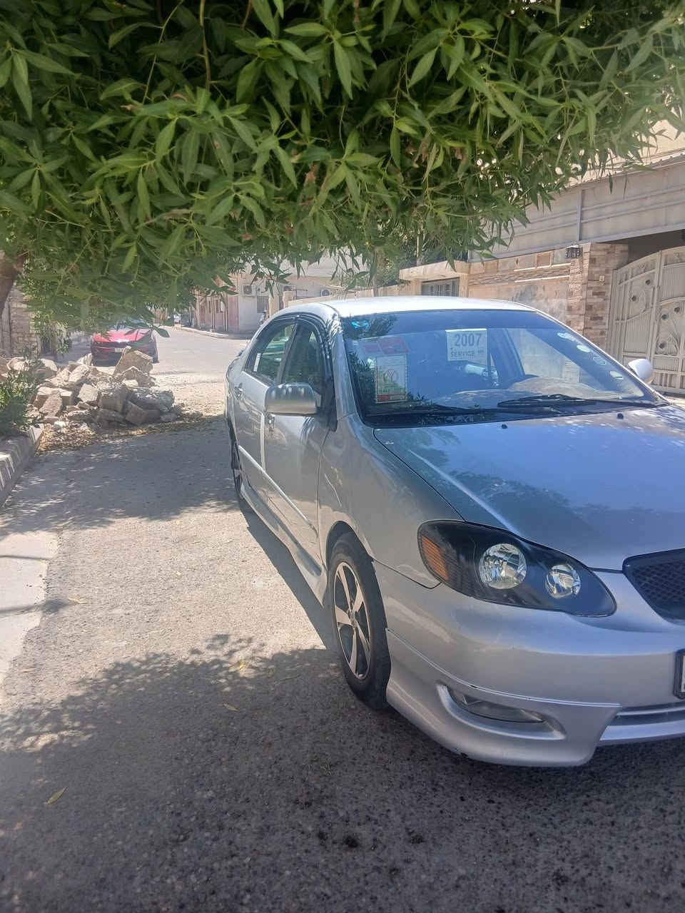 كورلا نحله موديل 2007سياره حلوه مصبوغه عام صدر امامي خلفي جديد مكينه بيه خيط بخار 
تبريد شغال 
سعر$75بيه مجال 
رقم بغداد تحويل ثاني يوم 
سياره مريكيه طخته جاملع الخلفي 
رقم الهاتف ***********
رقم الهاتف ***********
